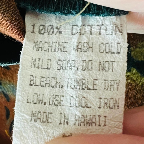 Tamare Hawaiian Shirt Men’s Medium Vintage Surfboards Floral Aloha Cotton - Picture 11 of 12